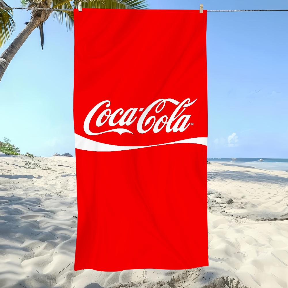 Mode C-CocaS C-Cola-S Kunst Handtuch Strand Übergröße Weich Ultra Saugfähig Schnell Trocknend Groß Pool Reise Camping Badezimmer