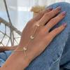 Schmetterling Wasser Diamant Armband für Damen mit galvanisiertem Tierdesign Geschenk für Jahrestage
