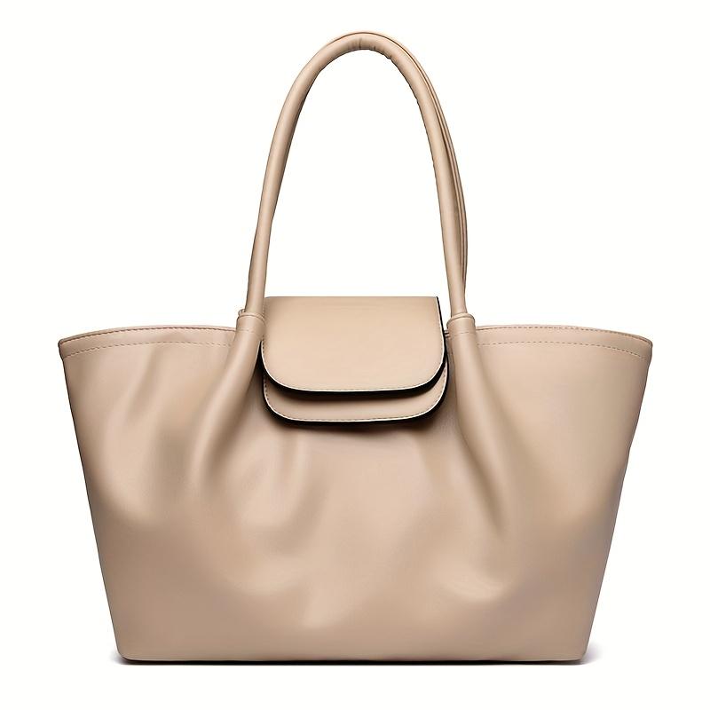 Sac cabas en cuir chic pour femmes Sac à main spacieux à bandoulière Grande capacité Sac à main élégant
