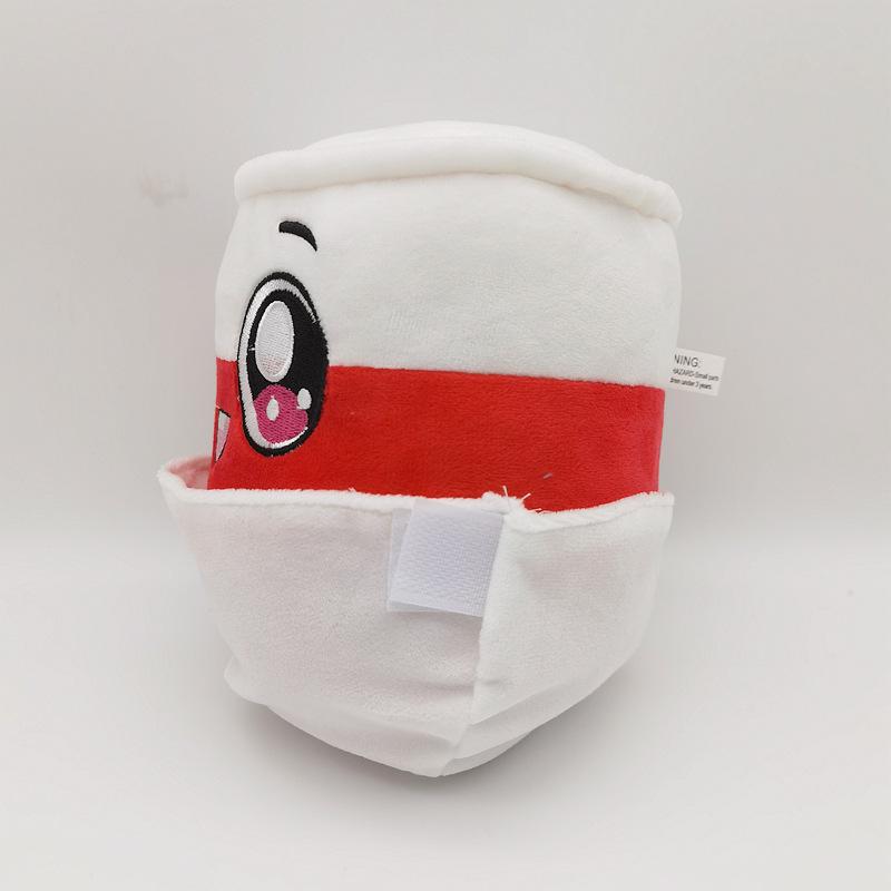 LankyBox New Series Milk Shark Plush Toy - Anime Tree Bucket Edition
