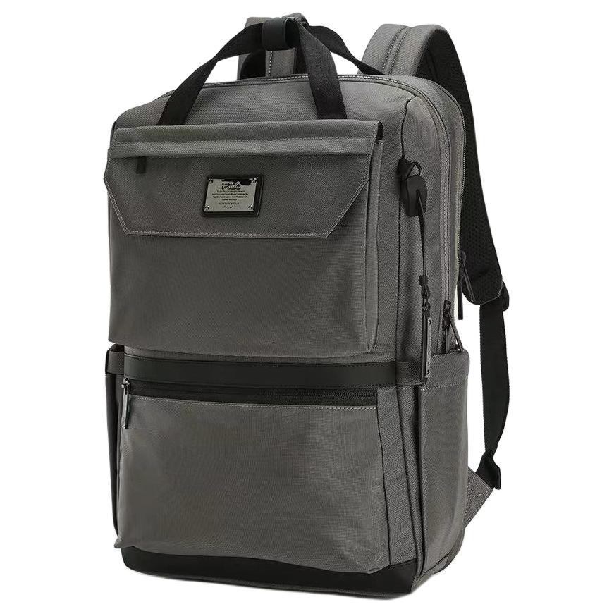 New FILA Fabric Backpack Unisex Dark Gray F13M443102FGY