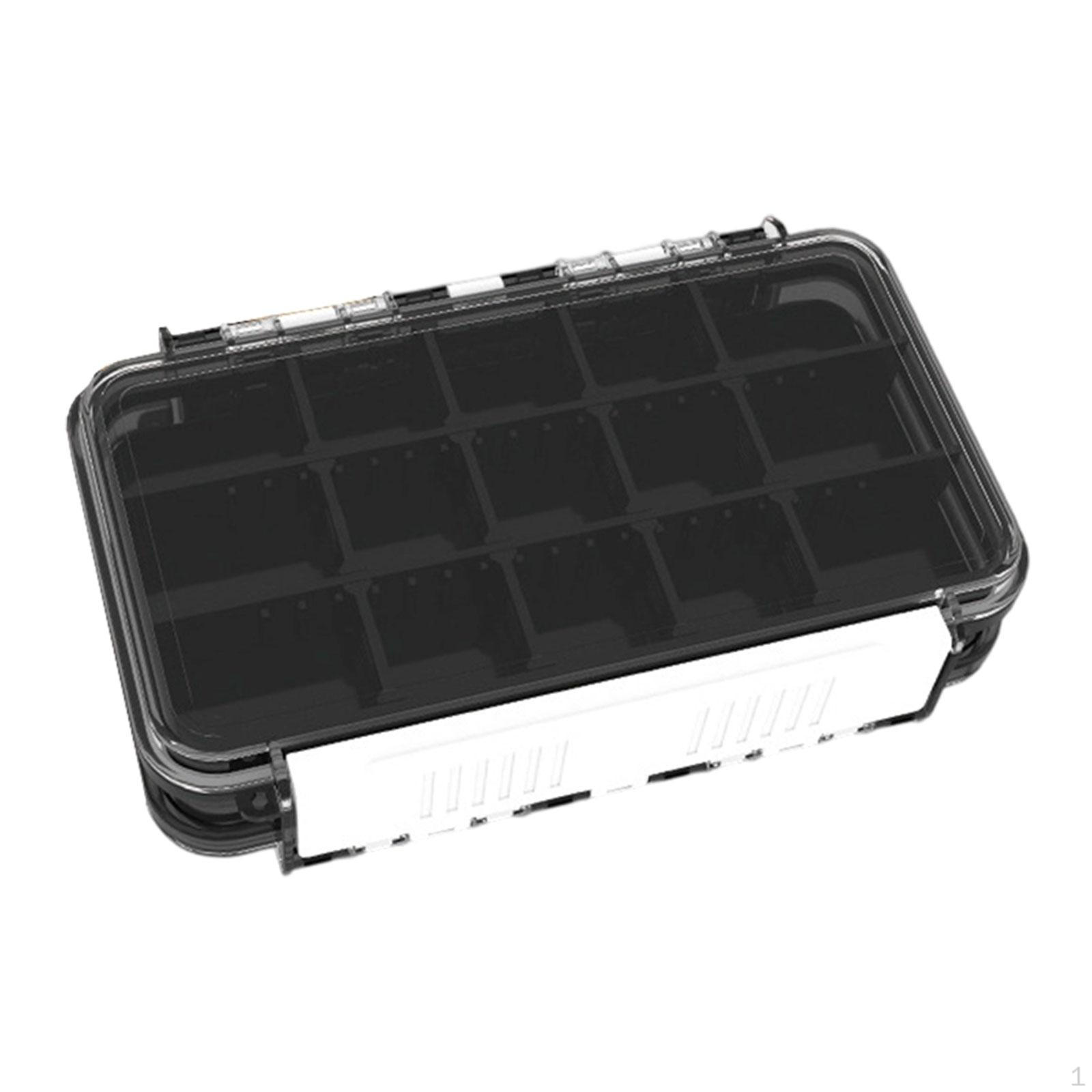 

Fishing Tackle Box Accessory Baits Storage Case Lures for Outdoor червоний