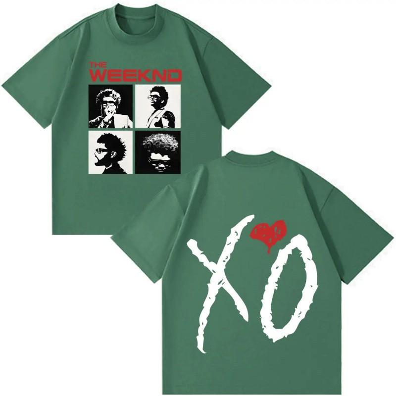 Weeknd After Hours Til Dawn Tour 2026 Graphic Tee Mens Streetwear Cotton T-Shirt Short Sleeve Casual