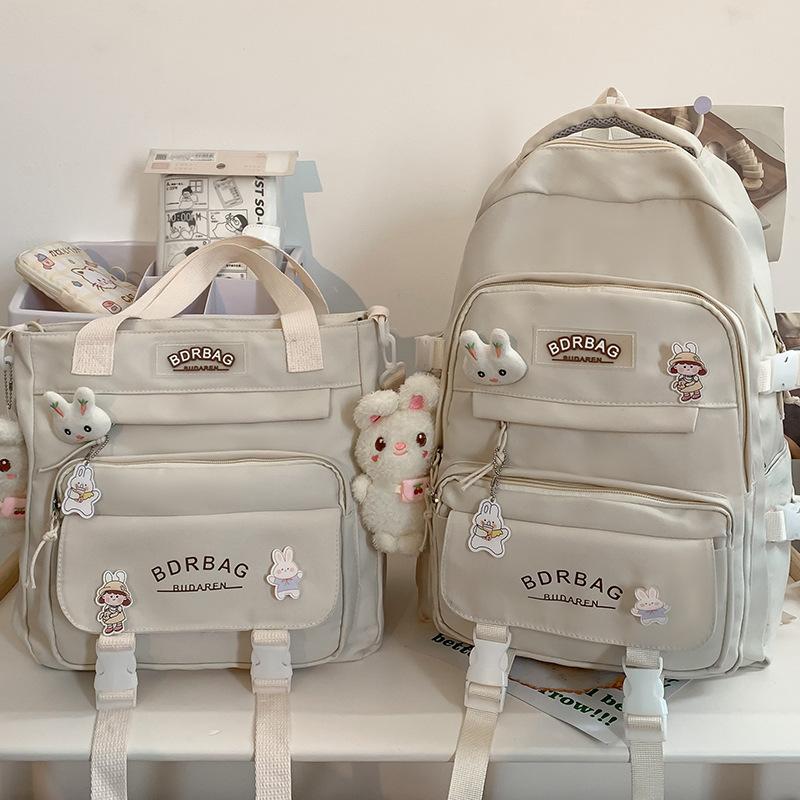 Children's Primary School Students' High Value Two Piece Backpacks for Girls' Junior High School Students' Backpacks