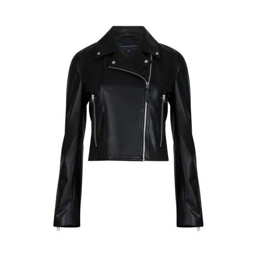 French Connection Womens/Ladies Etta Faux Leather Biker Jacket