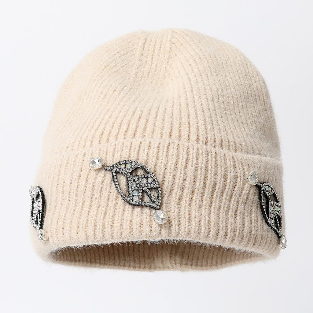Winter Wool Hat Trendy Versatile Knitted Hat Thickened Cold Protection Ear Protection Cold Hat