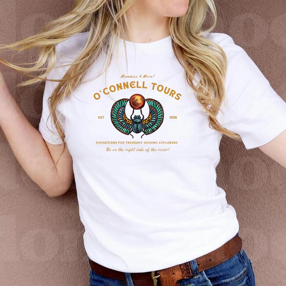 

Футболка O Connell Tours Футболка Мумия Футболка Брендан Фрейзер Брендан Фрейзер Мумия 1999 Подарок для любителя фильма Мумия Унисекс 4XL