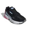 Adidas Originals Falcon Comfortable Daily Low-Top Lifestyle Shoes Women Sneaker Black Pink EG2864