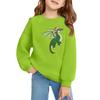 Christmas Day Girls Round Neck Pullovers For Kids Printed Baby Tops