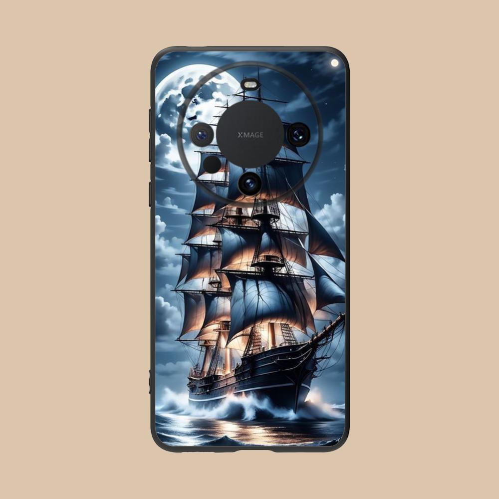 Pirate Corsair Mobile Phone Case for Huawei Mate 60 50 40 30 20 10 Pro Plus Lite E 5G Colorful Printing Cover Luxury Smartphone
