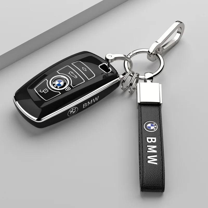 Car Sticker Hot 2025 New Fashion Style TPU Car Key Cover Case Shell For BMW 1 2 3 4 5 Sery F20 F21 F30 F31 F25 F01 F02 530i 550i