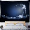 Night Forest Starry Sky Pattern Tapestry Bedroom Living Room Tapestry Home Wall Decoration Tapestry