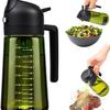 Dual-Use Glass Olive Oil Sprayer Bottle: Atomizing and Light-Blocking Design for Spray or Pouring