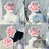 Furry Cats Paws Gloves With Realistic Design And Soft Inner Lining For Cosplay And Daily Wear Anime Event Fursuit Props