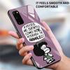 Anime Cute Mafalda Tempered Glass Case For Samsung Galaxy S21 S20 Ultra S10 Plus Lite S20fe 5g S10e S9 S8 Bumper Cover Funda