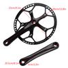 Mountain Bike Aluminum Alloy Hollow Integral Single Speed Crank Set Arm Repair Accessory