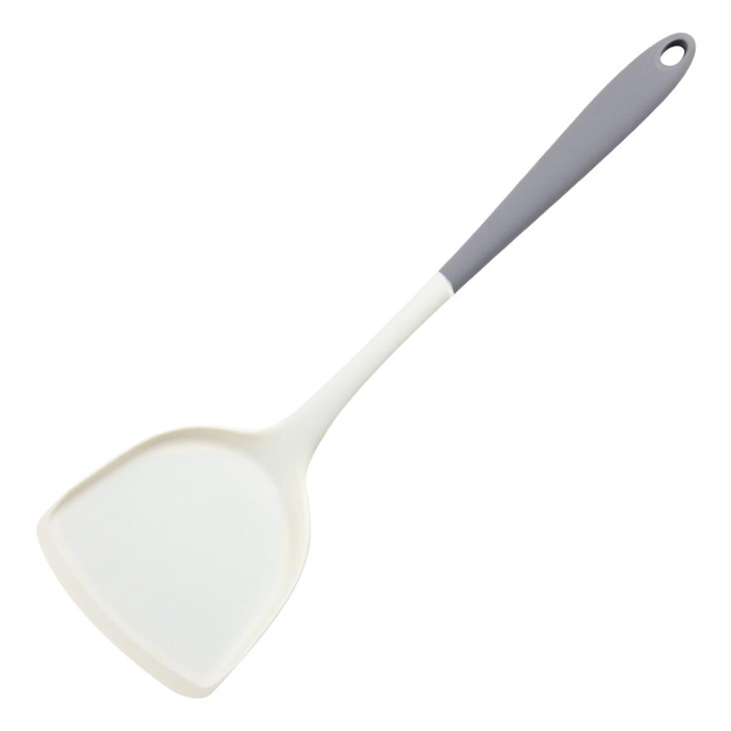 All-In-One Silicone Spatula Kitchen Items Heat Resistant Non-Stick Frying Pan Spatula Household Silicone Chinese Spatula