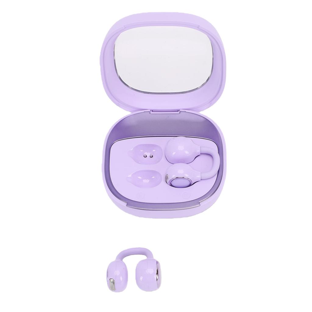 Clip On Earbuds Low Latency Lightweight Comfort Wireless   V6.0 Earphones   Battery Life