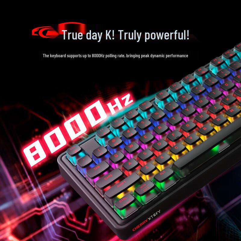 CHERRY PIXIU 98 Bluetooth Triple-Mode RGB Mechanical Keyboard