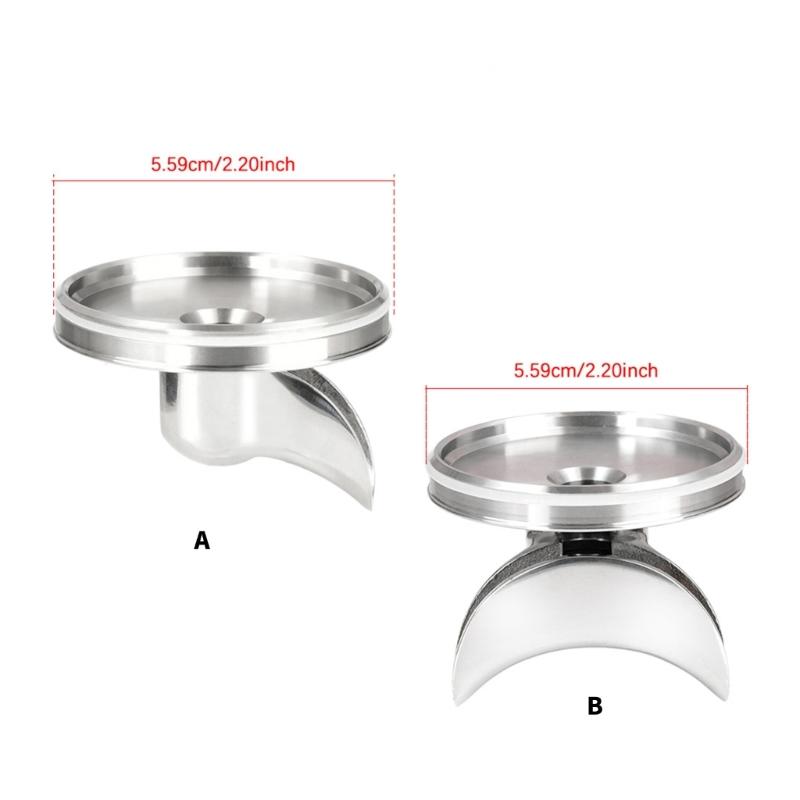 Eenvoudige Installatie 54mm Standaard Portafilter Adapter Geschikt voor de Meeste Machines voor Enkele of Dubbele Espressomodus
