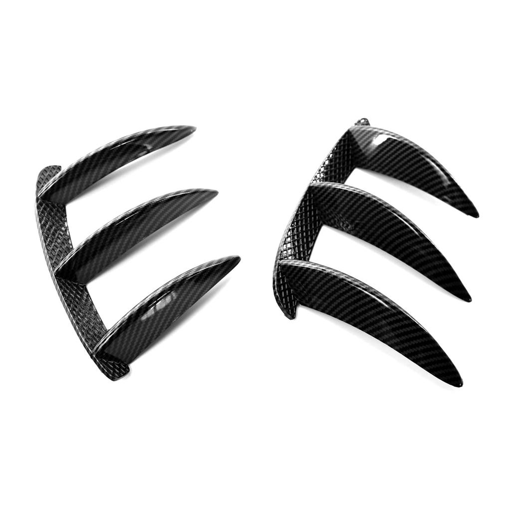 1 Pair Car Rr Lip Bumper Canards Vents Replacement for W176 0 A250 5