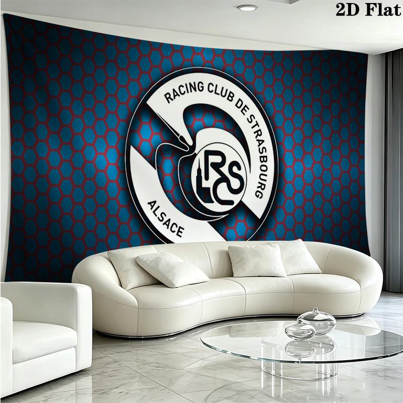 RC Strasbourg Wall Tapestry Aesthetic Wall Hanging Printed Fabric Blanket Decorative Tapestries for Bedroom Living Room Home Decor
