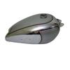 BSA M20 SILVER PAINTED CHROME PETROL FUEL GAS TANK STEEL |Fit For