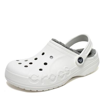 Baya Lined Clog Unisex Winter Slipper White 205969 11h