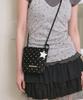 The Green Lab Polka Dot Star Charm Mini Crossbody Bag [Ivory]