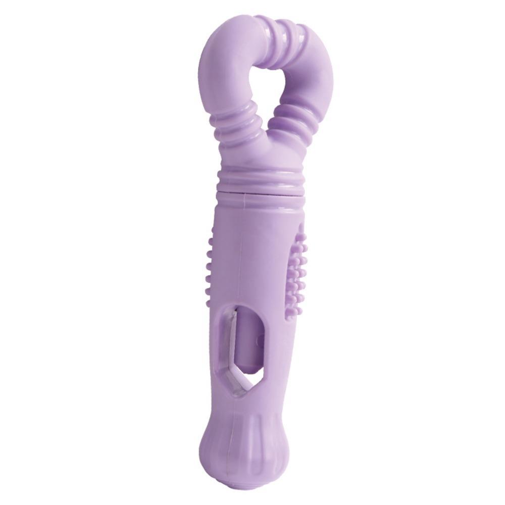 

New Rotating Design Dogs Chew Stick Aviod Choking Easy to Clean Dogs Toys Soft Rotating Food Container All Breeds
