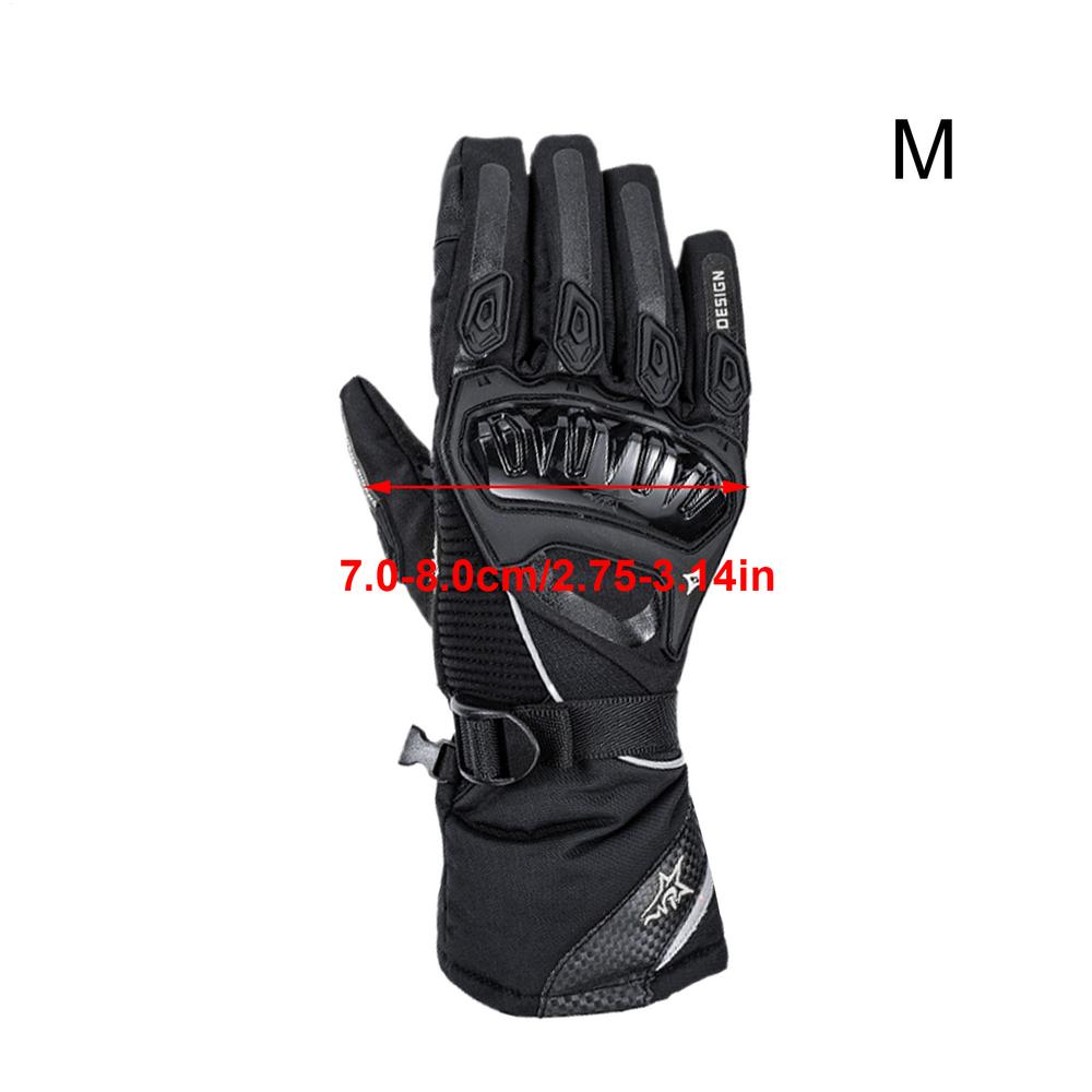 Motorcycle Winter Warm Waterproof Gloves Windproof Thickened Anti-Slip Grip Scooter Ergonomic Warm Touchscreen Gloves