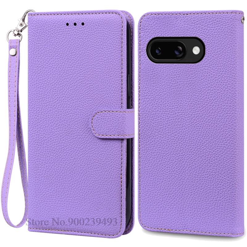 For Google Pixel 9A Case Flip Leather Wallet Cover For Google Pixel 9A Case Book Phone Cover Coque Fundas Capa