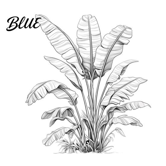 Grüne Blatt Wandaufkleber Tropische Pflanzenaufkleber PVC Wasserdichte Botanische Abziehbilder Nordisch