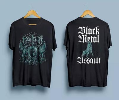 Marduk Swedish Black Metal Band Black Metal Assault T-Shirt S-5XL Best Gift Unisex T-Shirt