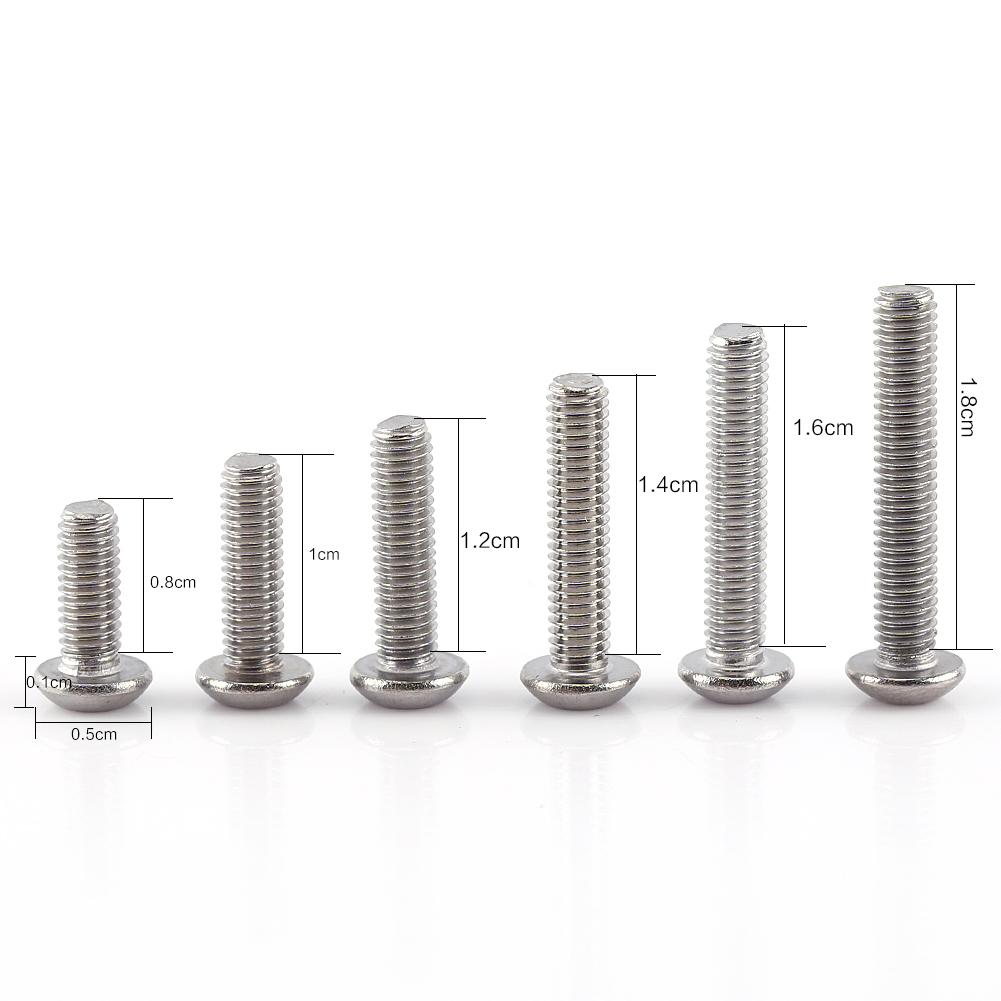 M3 304 Stainless Steel Hex Socket Screws   With Hex Nuts Washer Assortment(  Head)
