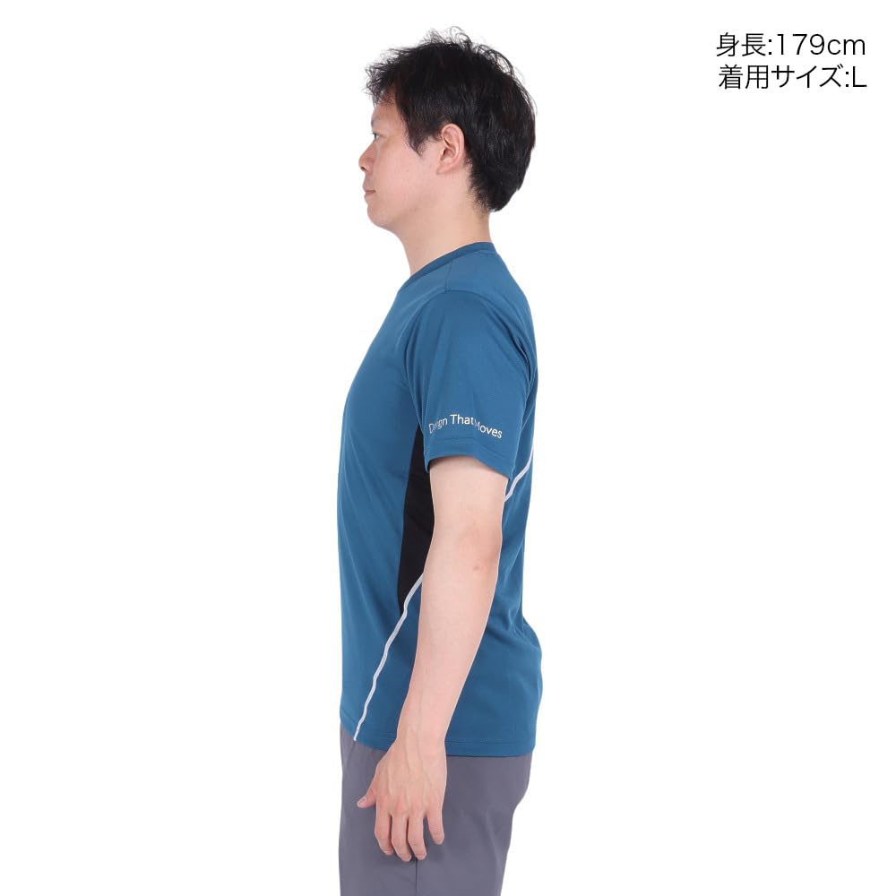 Descente Sleeve Volleyball Shirt DVUXJA52_GRN_M_Short