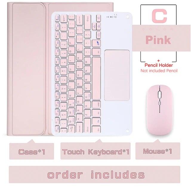 

Волшебная клавиатура, беспроводная мышь, планшет для Samsung Galaxy Tab A8, чехол 10,5 дюйма, Tab A7 S7 FE Puls, 12,4 дюйма, Tab S8, 11 дюймов, Tab S6, чехол 12.4in S7 Puls S7 FE