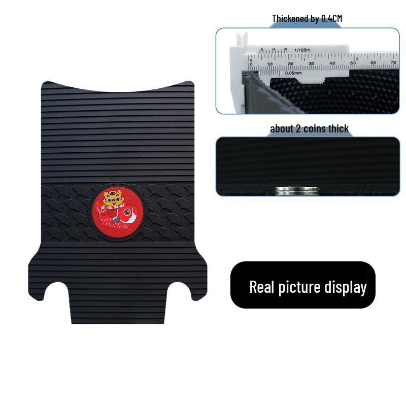 Durable Waterproof Non-Slip Rubber Foot Mats for Yadea Mofang Electric Vehicles