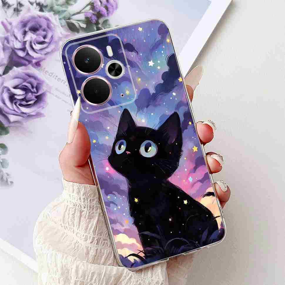 Bumper Clear Case For Realme 14 5G Soft Transparent Cases Silicone Shockproof Cover For Realme 14 14X Pro Realme14Pro Fundas