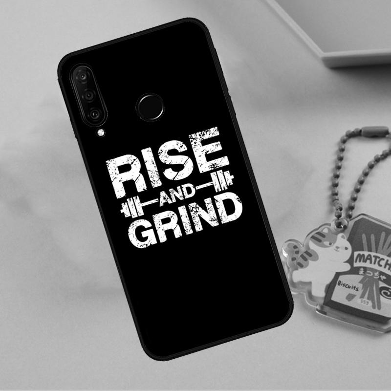 Bodybuilding Gym Fitness For Huawei Nova 8i 11i 12i 12s 9 10 SE Y90 Y60 Y70 Y72 Y61 Y91 P20 P30 P40 Lite P60 Pro Case