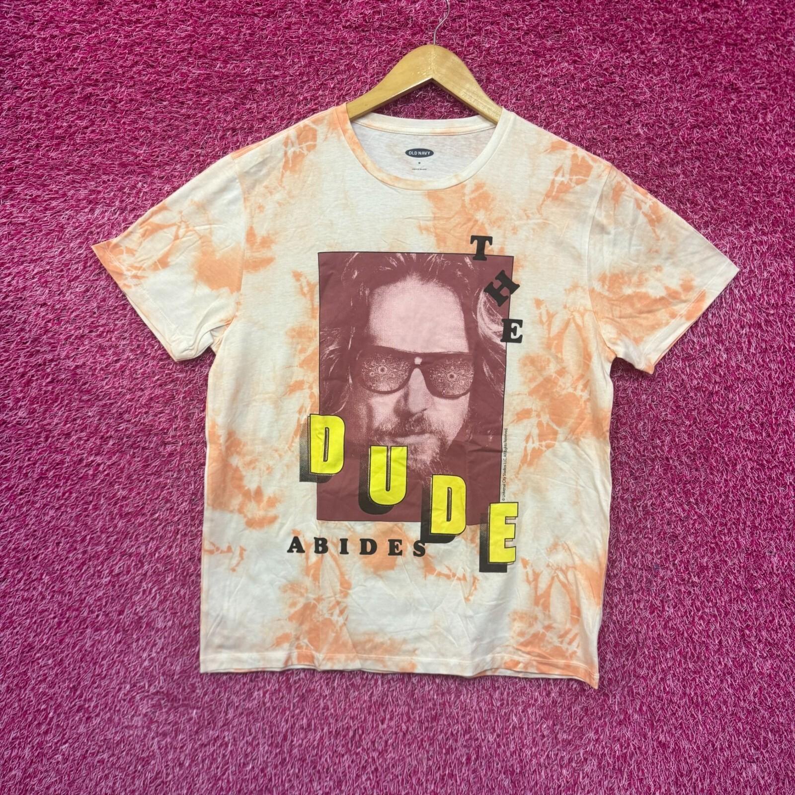 The Big Lebowski The Dude Abides Coen Bros Movie Tie Dye M XXXXL