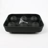 6-Cavity Large Silicone Ice Cube Tray - Easy Release & Quick Freeze Ice Ball Mold