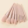 11pcs Professional Pink Makeup Brushes Set Soft-bristled Brush Foundation Brush  Concealer