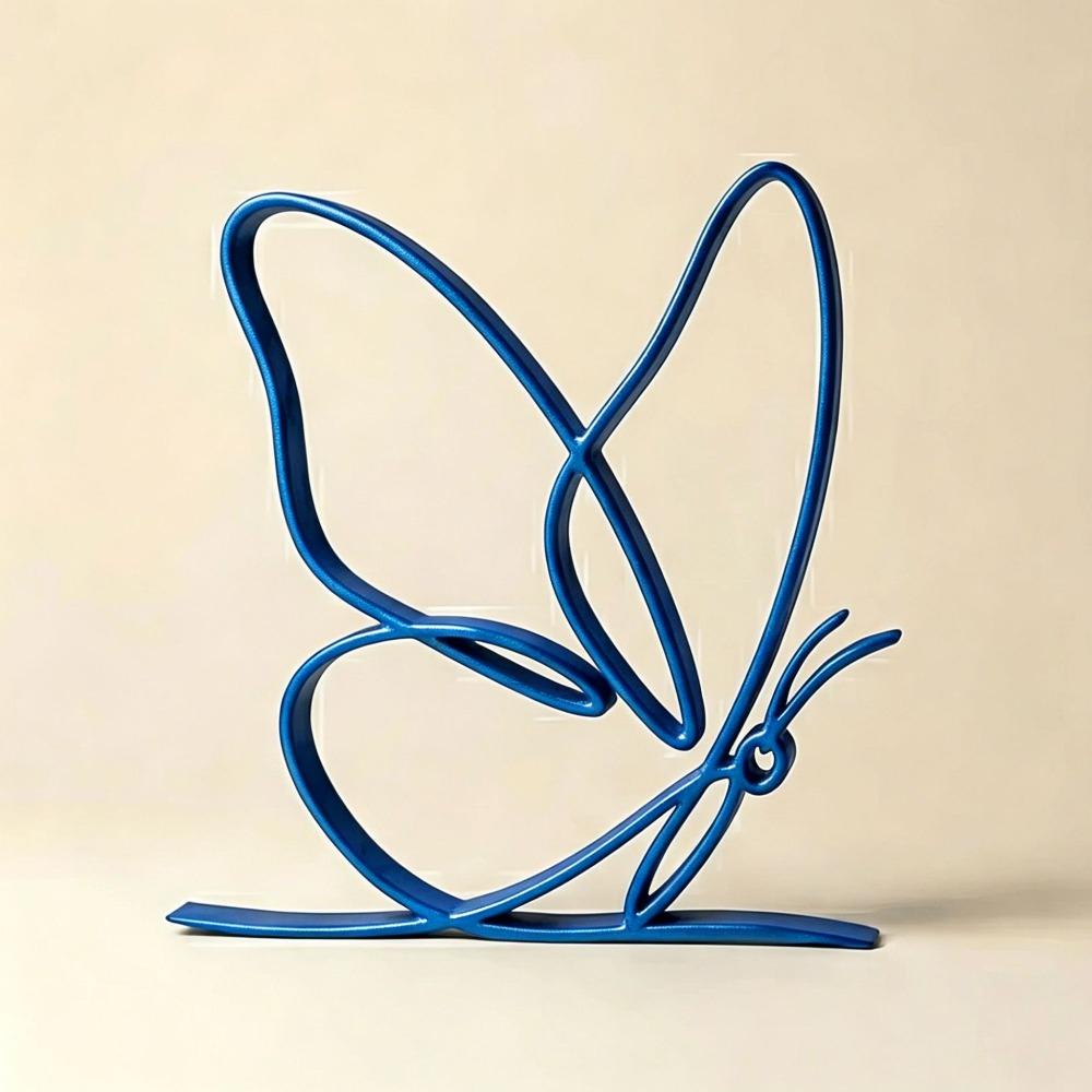 Modern Butterfly Abstract Ornament 3D Printed Butterfly Vibe Table Craft Entryway Accent