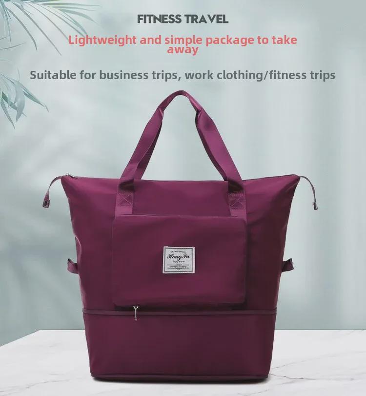 2023 Large Capacity Travel Duffle Bag - Wet/Dry Separation, Fitness & Swimming, Single Shoulder, Crossbody