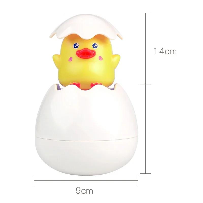 Baby Bathing Toy Bathroom Sprinkling Shower Cute Cartoon Duck Penguin Egg Swimming Water Toy Water Spray Sprinkler Bath Toy