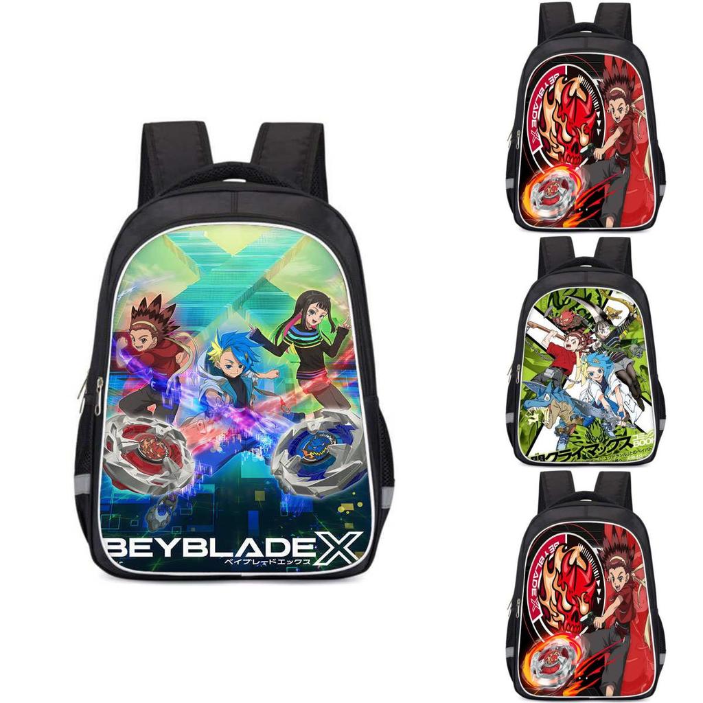 Beyblade X Large Capacity Backpack Lightweight Oxford Bag For School Essentials