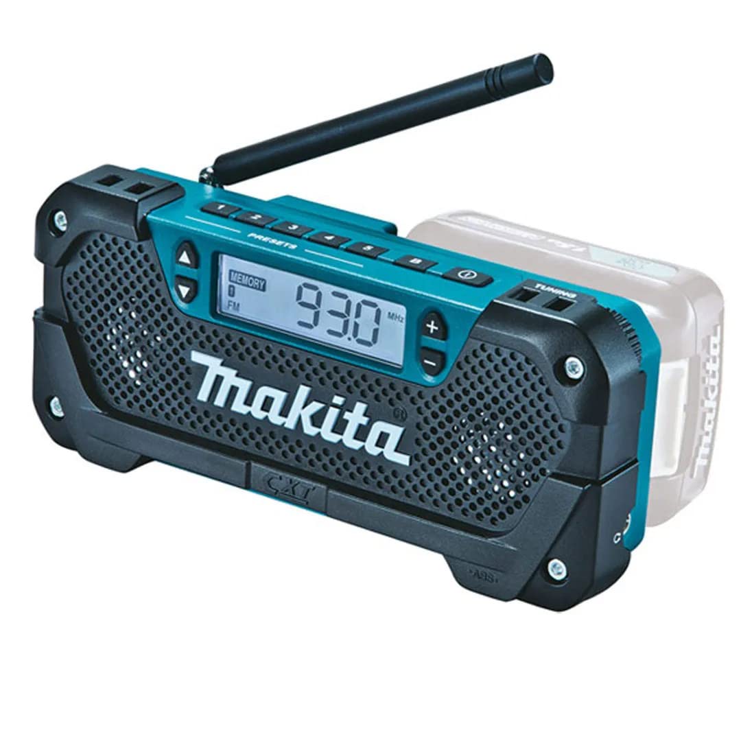 

Makita MR052 Cordless Radio, 12V, Multi-Colour