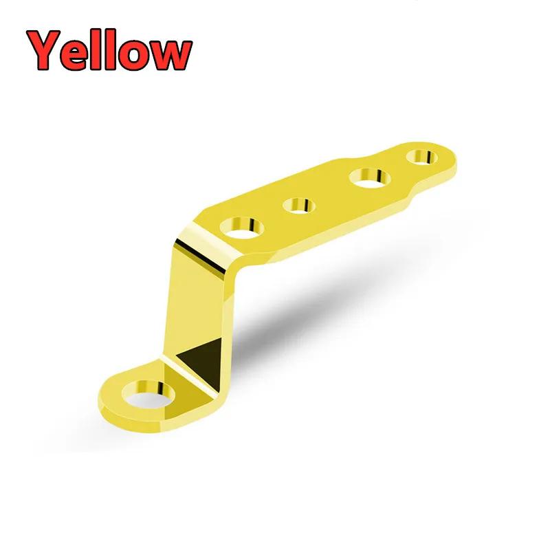 

Multifunction Motorcycle Modification Accessories Bracket Head Light Brackets Rearview Mirror Lamp Bracket Extension Bracket жовтий