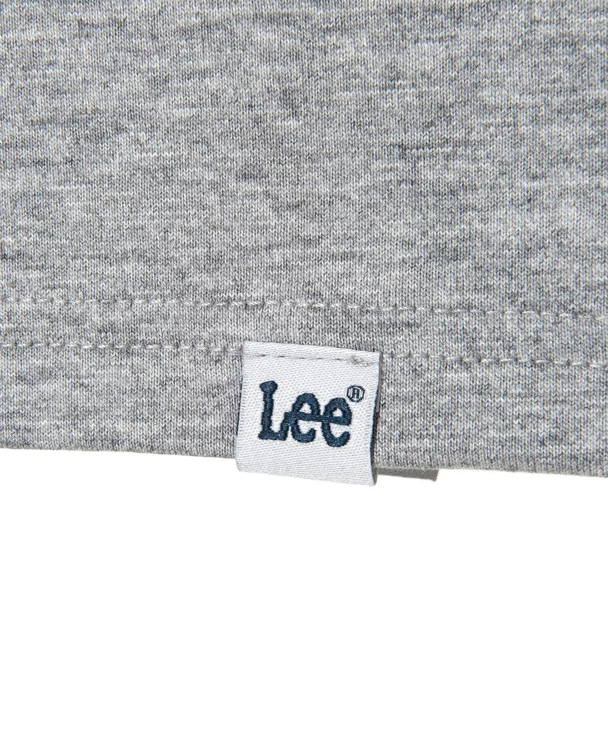 LEE Vintage Logo Ringer Short Sleeve T-Shirt Gray